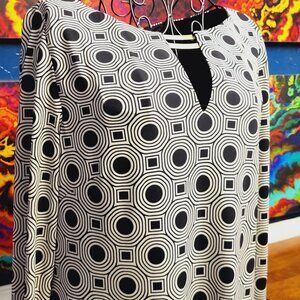 Vince Caputo ~ Sz 10 ~ Fully Lined ~ Long Sleeve Dress ~ NWOT